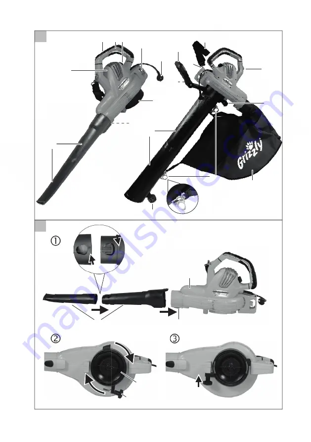 Grizzly ELS 3027 E Combi Скачать руководство пользователя страница 2