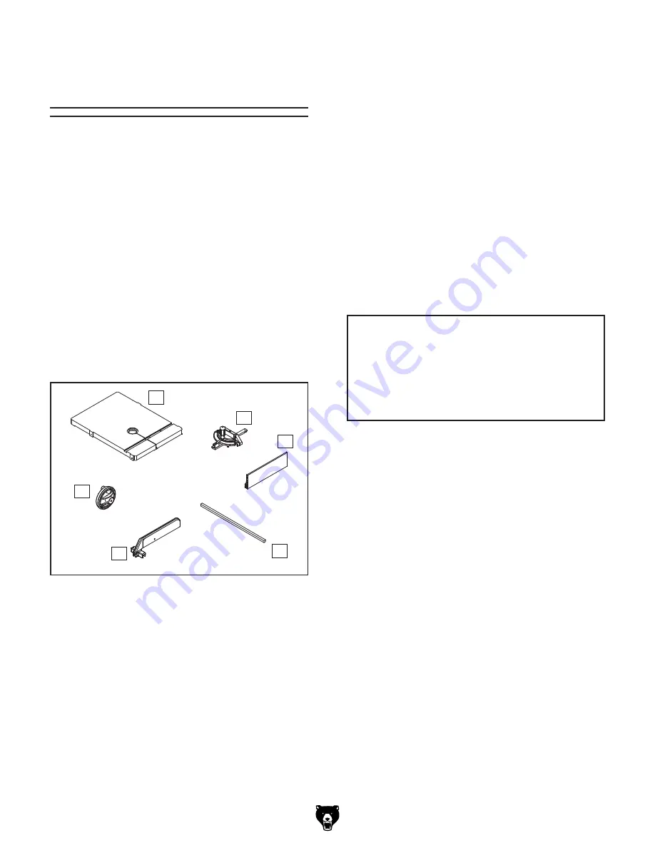 Grizzly EXTREME G0513X2B Manual Download Page 9