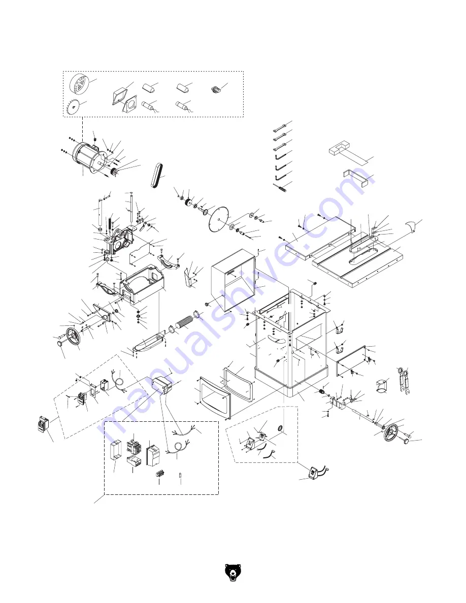 Grizzly EXTREME G0606X Parts Breakdown Download Page 1