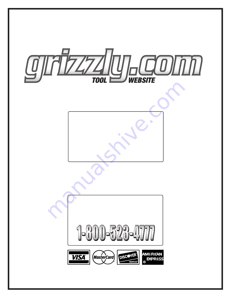 Grizzly G0444 Owner'S Manual Download Page 72