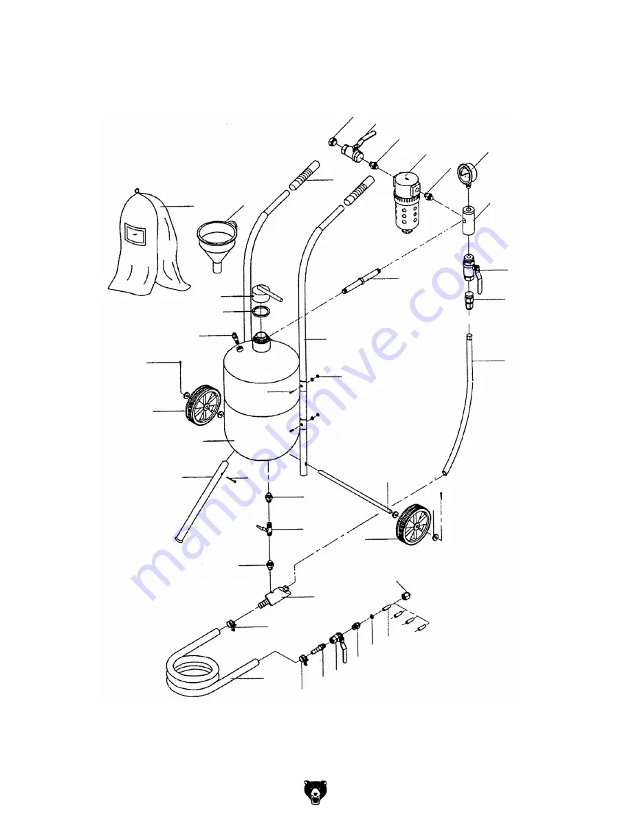 Grizzly G0475 Parts Breakdown Download Page 1