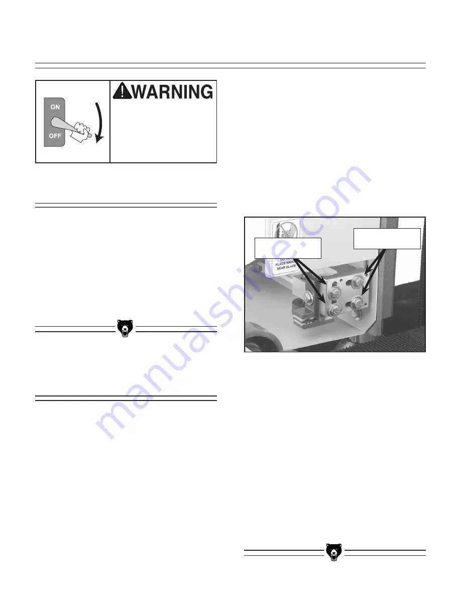 Grizzly G0504 Owner'S Manual Download Page 37