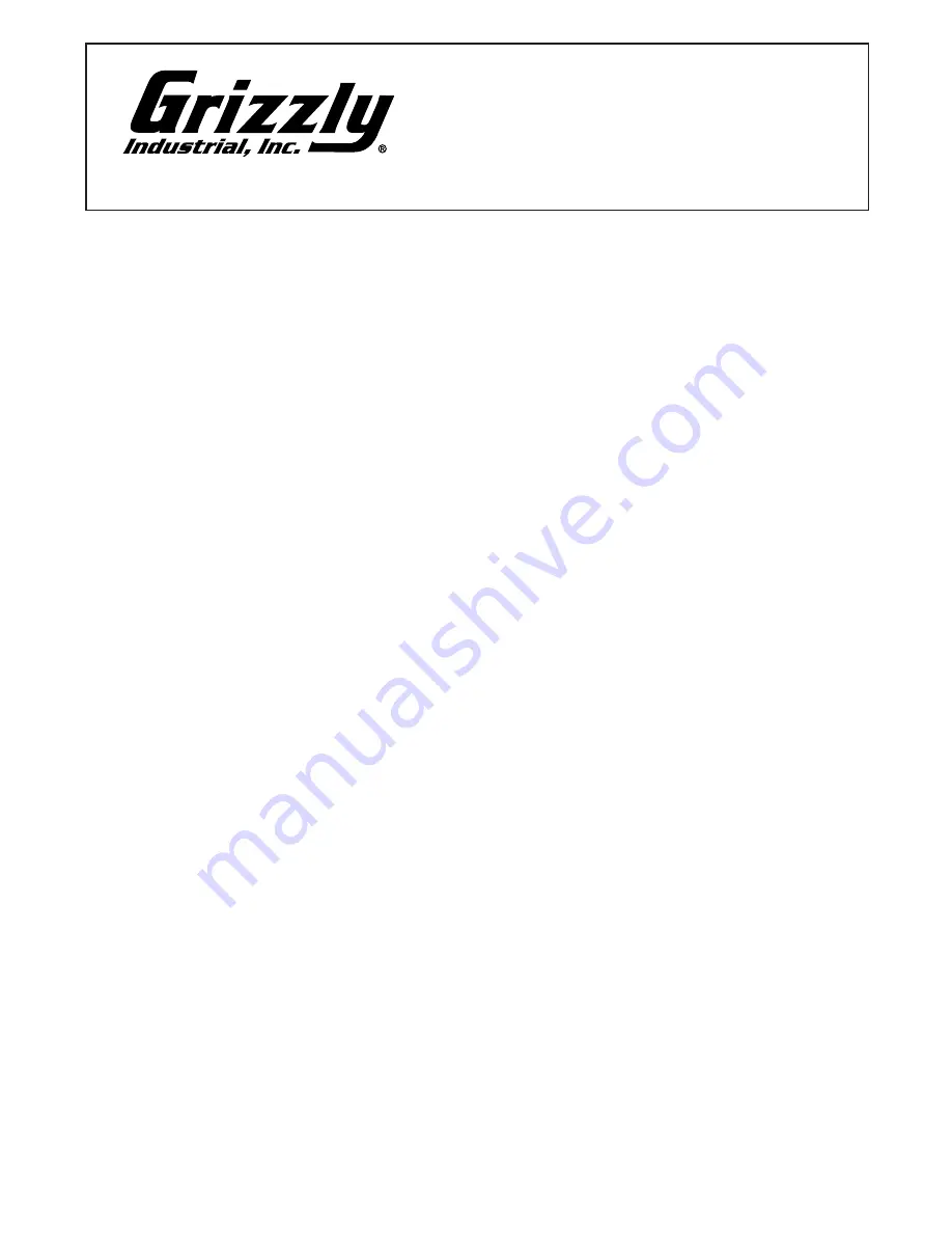 Grizzly G0506 Parts List Download Page 9