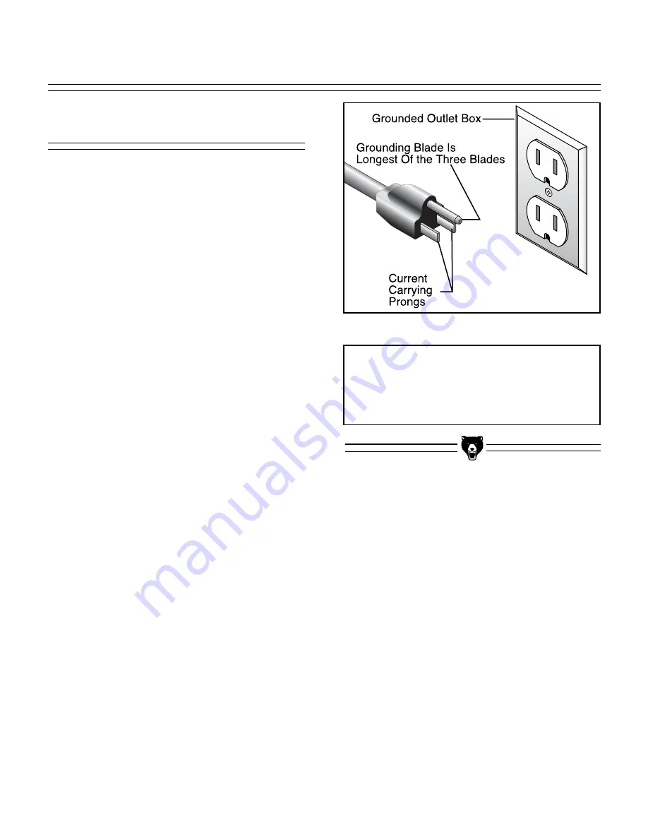 Grizzly G0510 Instruction Manual Download Page 8