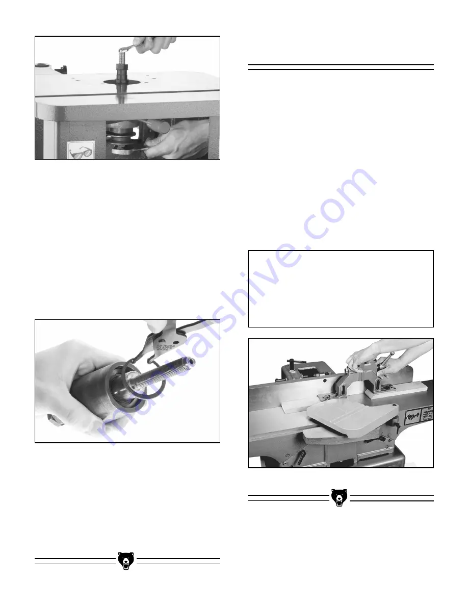 Grizzly G0510 Instruction Manual Download Page 30