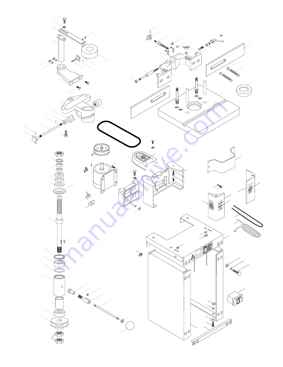 Grizzly G0510 Instruction Manual Download Page 34