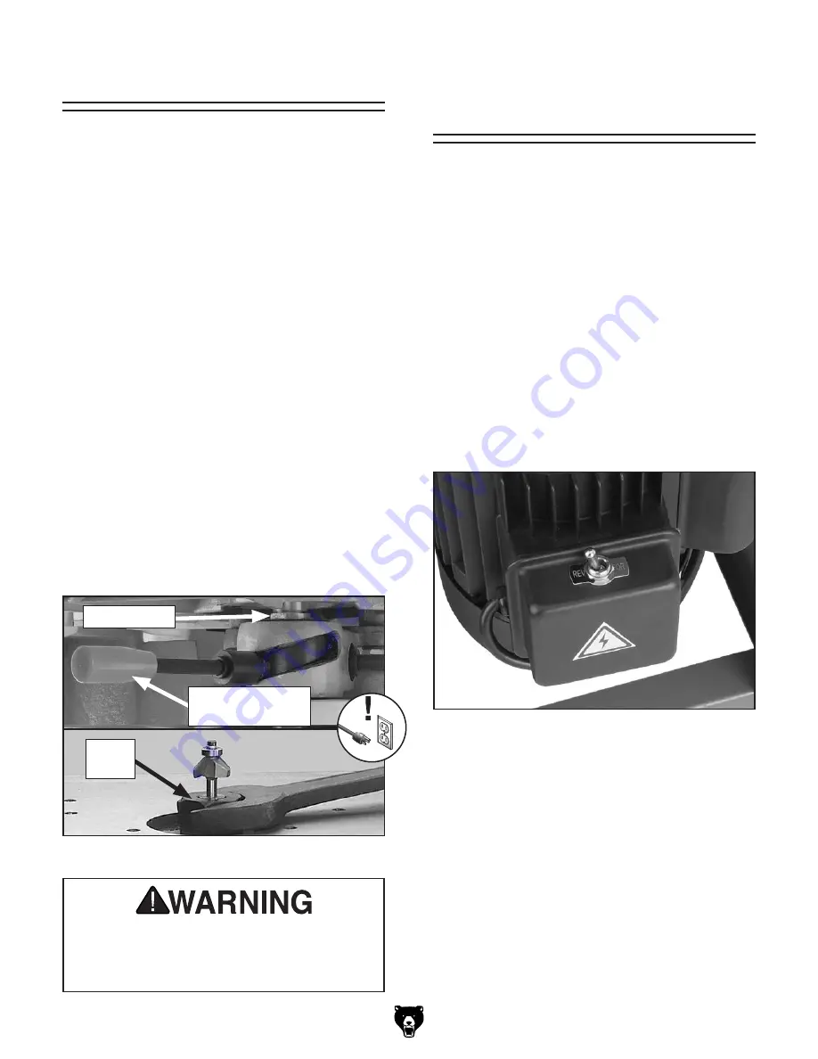 Grizzly G0510ZW Owner'S Manual Download Page 25