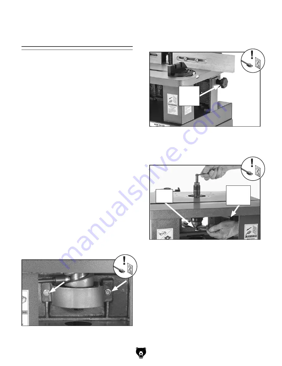 Grizzly G0510ZW Owner'S Manual Download Page 45