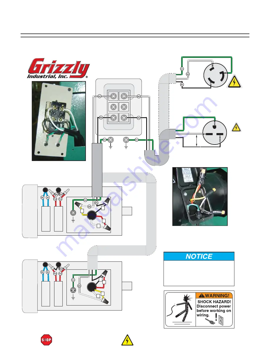 Grizzly G0513 SERIES Owner'S Manual Download Page 56