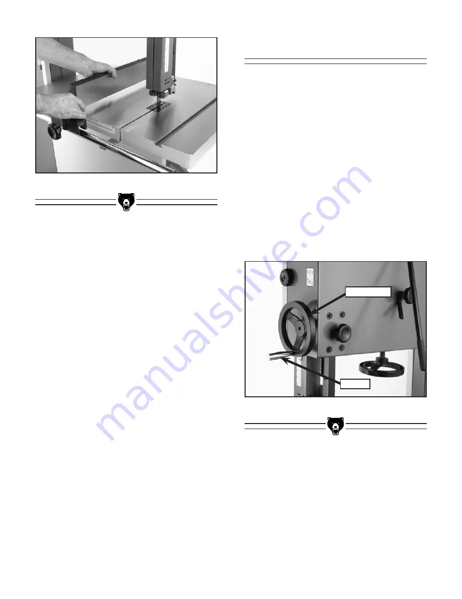 Grizzly G0531 Instruction Manual Download Page 33