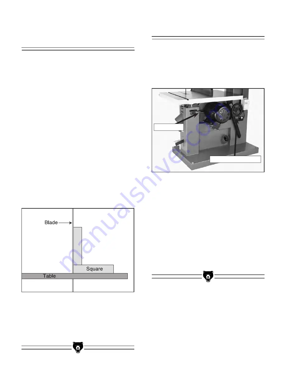 Grizzly g0531b Owner'S Manual Download Page 46