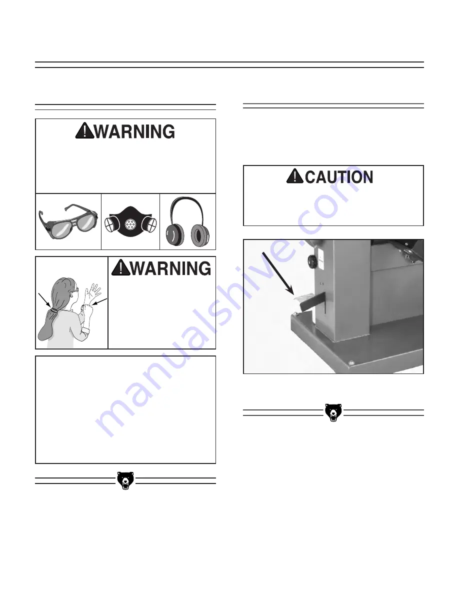 Grizzly g0531b Owner'S Manual Download Page 54