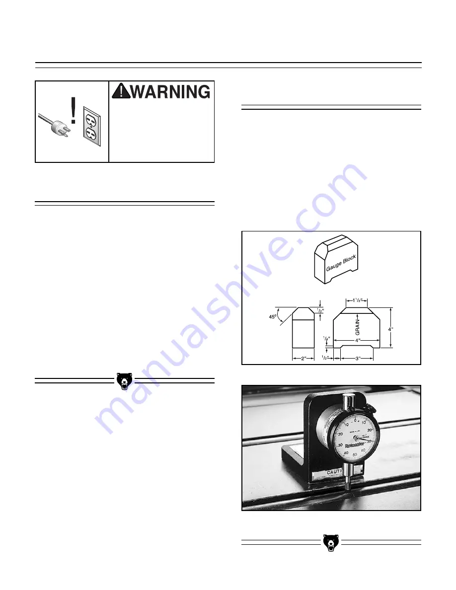 Grizzly G0550 Instruction Manual Download Page 30