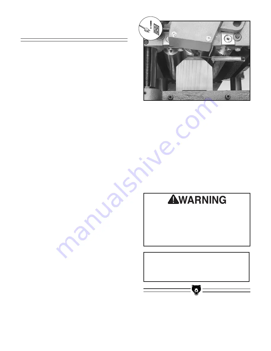 Grizzly G0550 Instruction Manual Download Page 33