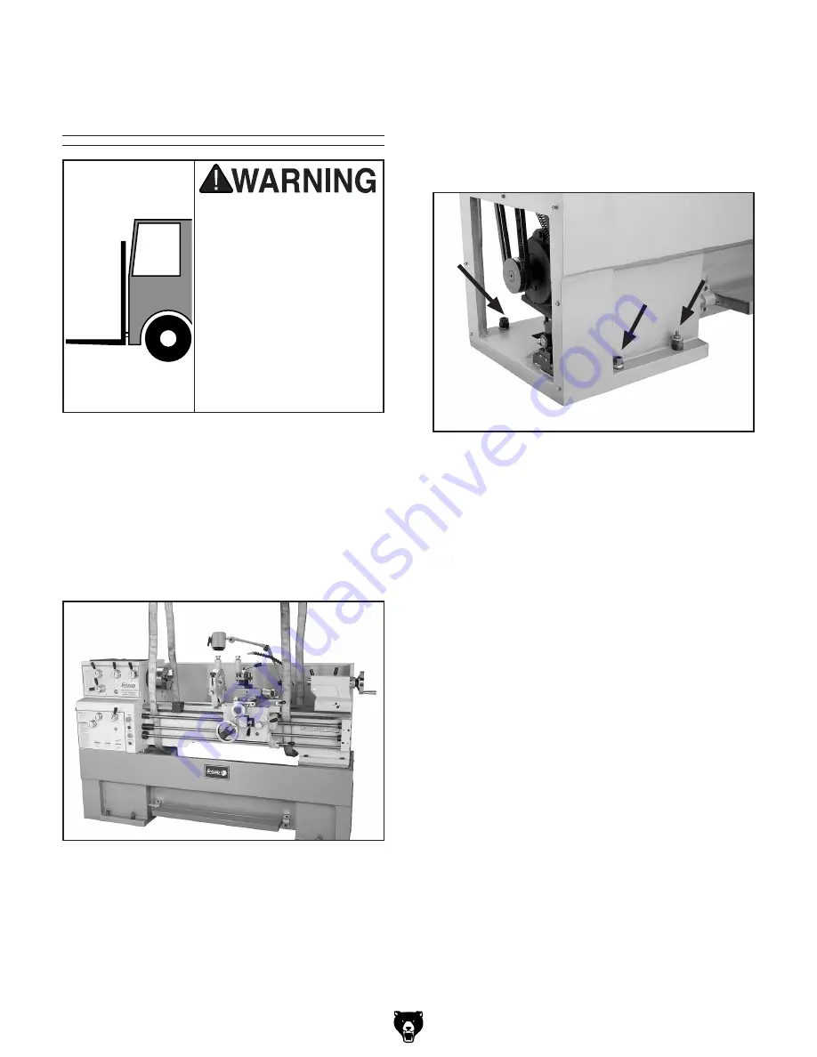 Grizzly G0554 Owner'S Manual Download Page 21