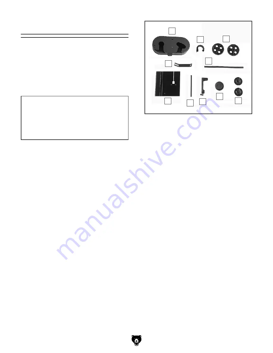 Grizzly G0561 Owner'S Manual Download Page 15