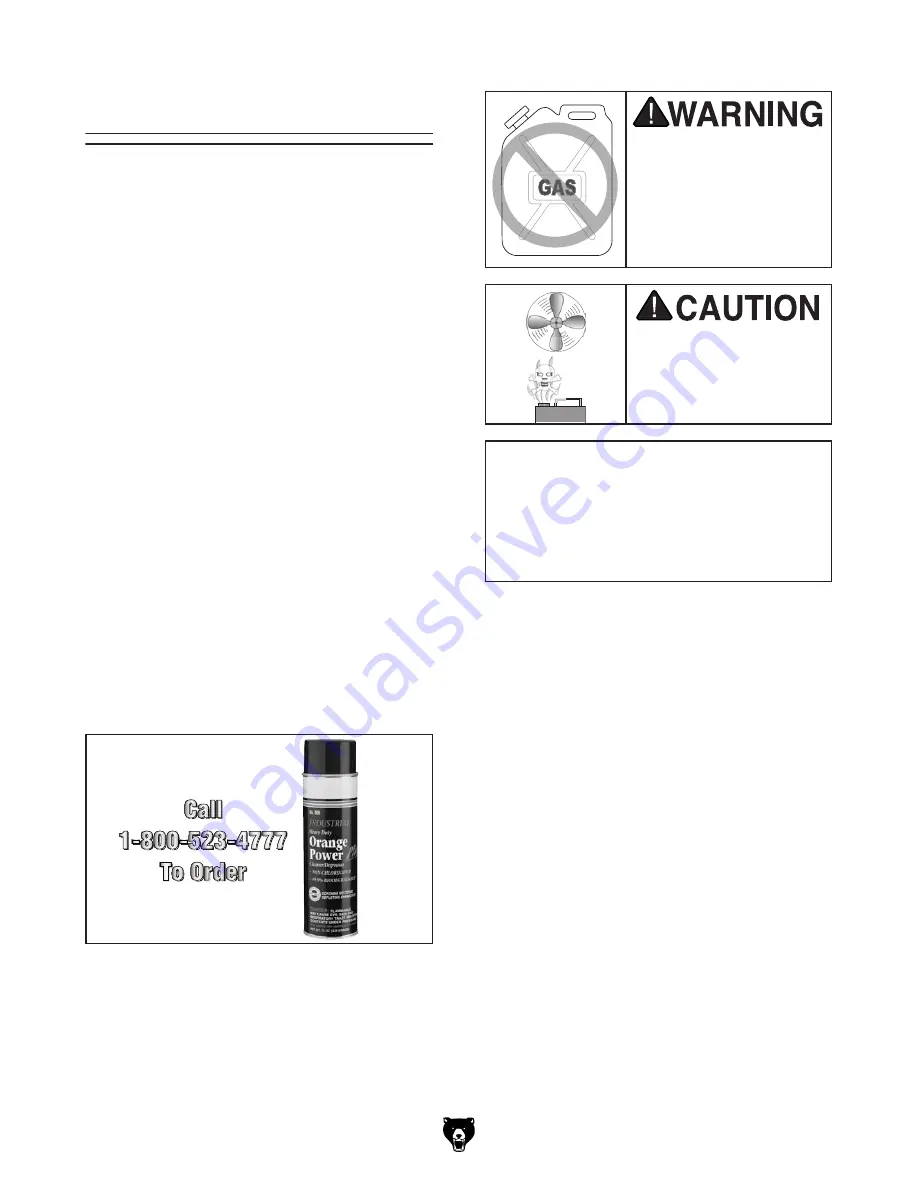 Grizzly G0605X1 Owner'S Manual Download Page 21