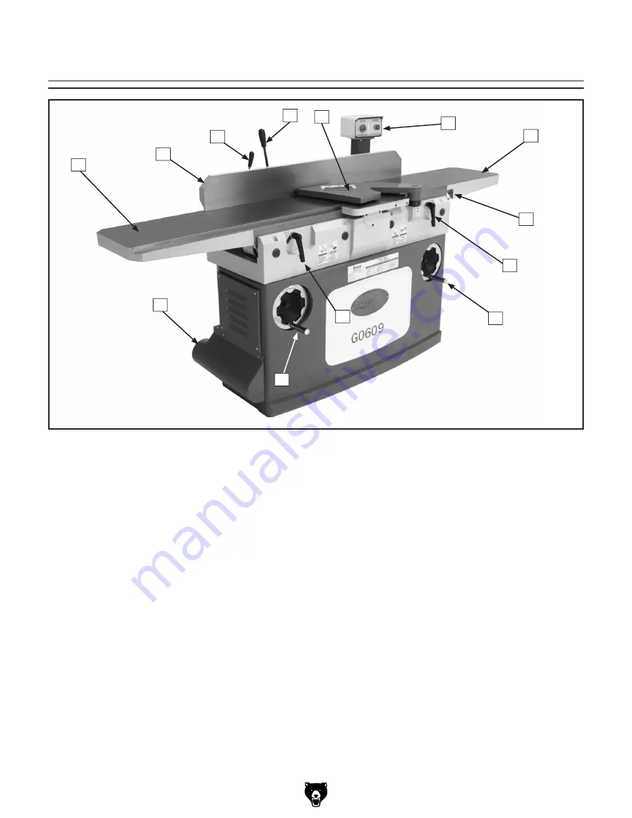 Grizzly G0609X Manual Insert Download Page 21