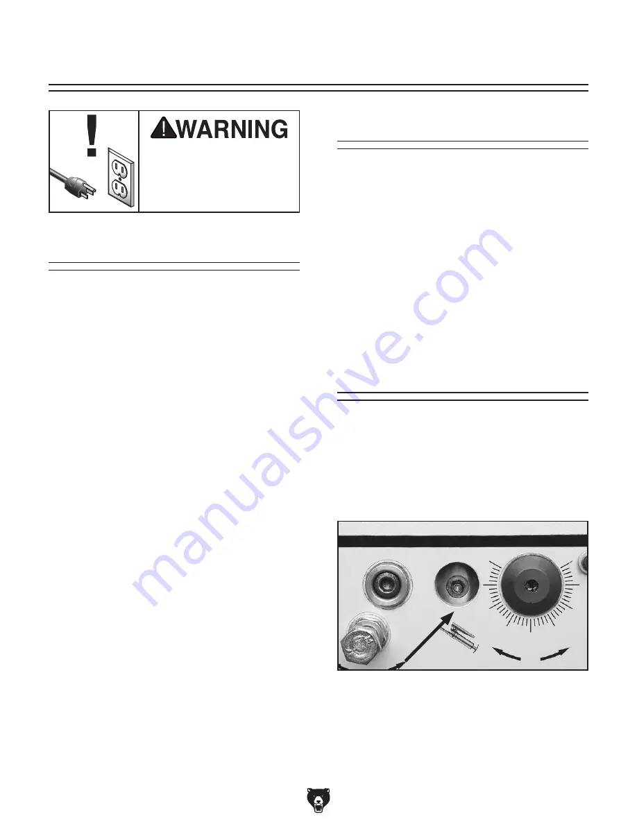 Grizzly G0611X Owner'S Manual Download Page 34