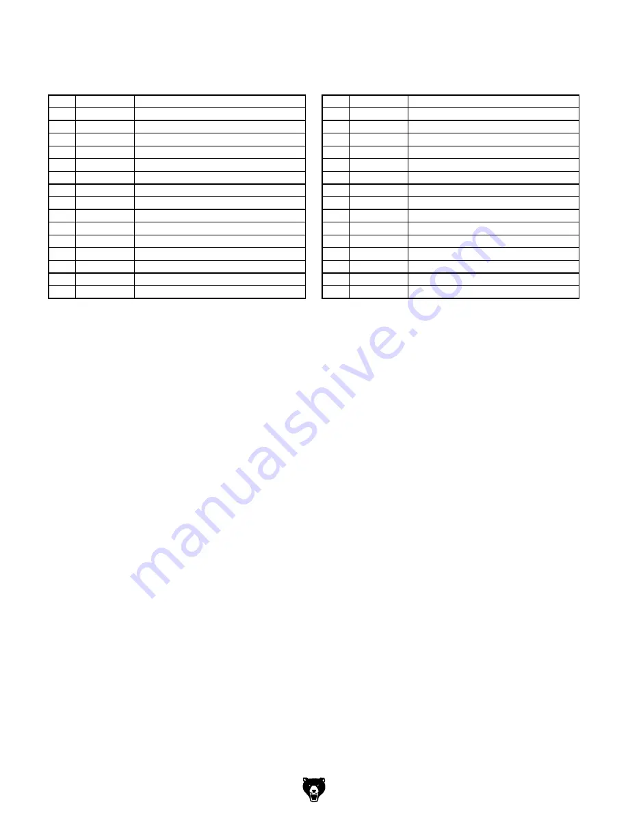 Grizzly G0611X Owner'S Manual Download Page 43