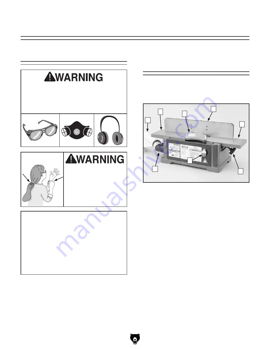 Grizzly G0612 Owner'S Manual Download Page 20