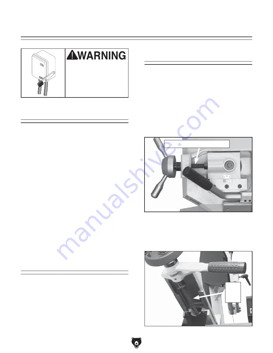 Grizzly G0613 Owner'S Manual Download Page 31