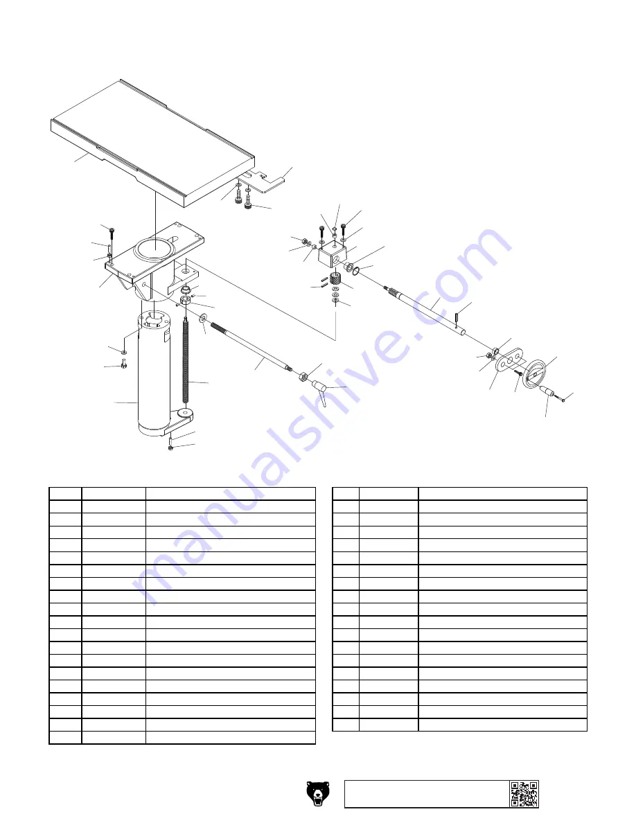 Grizzly G0634X Owner'S Manual Download Page 63