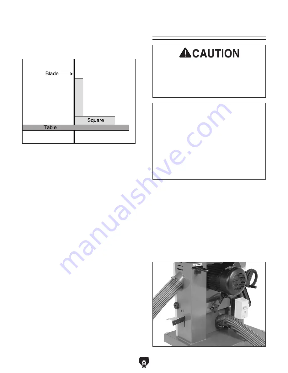 Grizzly G0636X Owner'S Manual Download Page 23