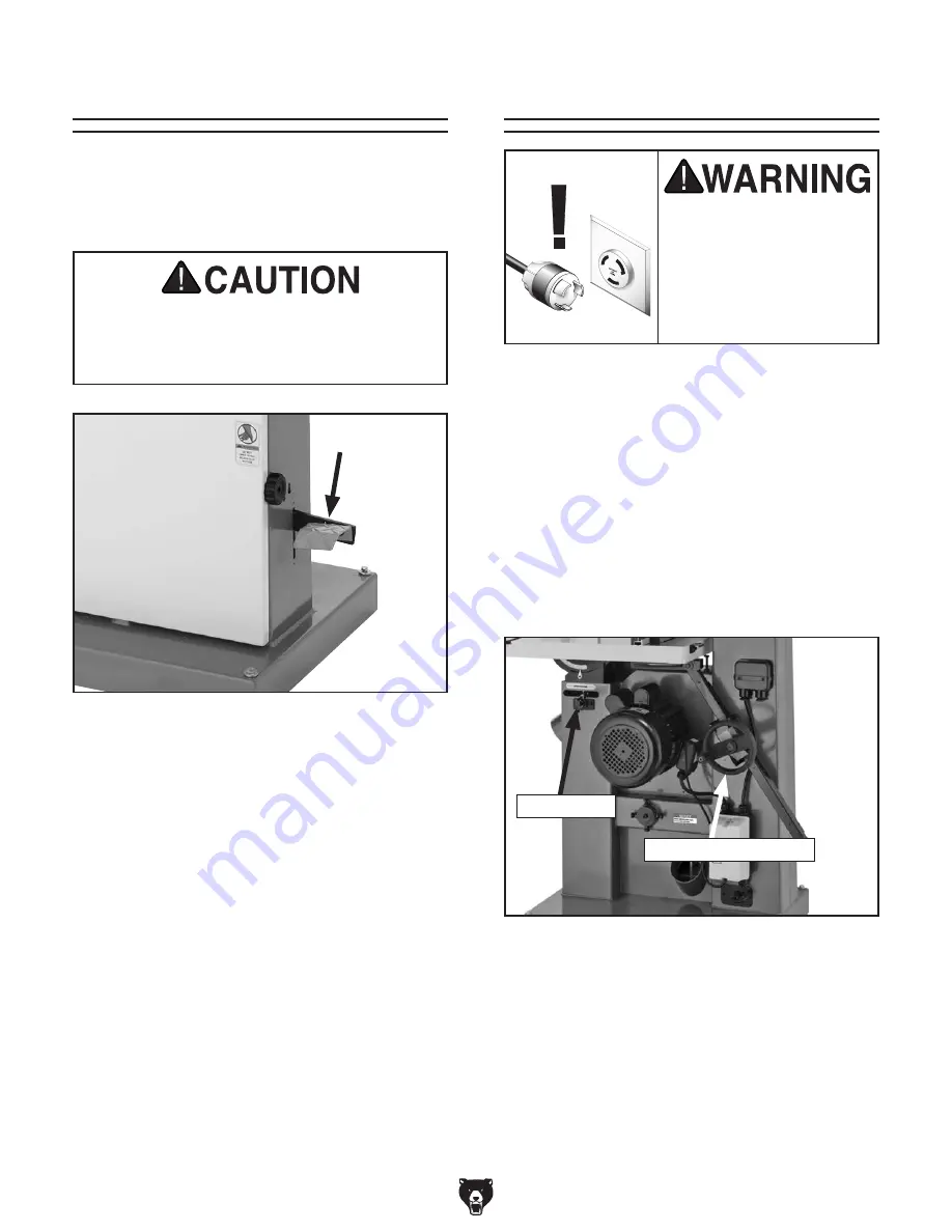 Grizzly G0636X Owner'S Manual Download Page 35