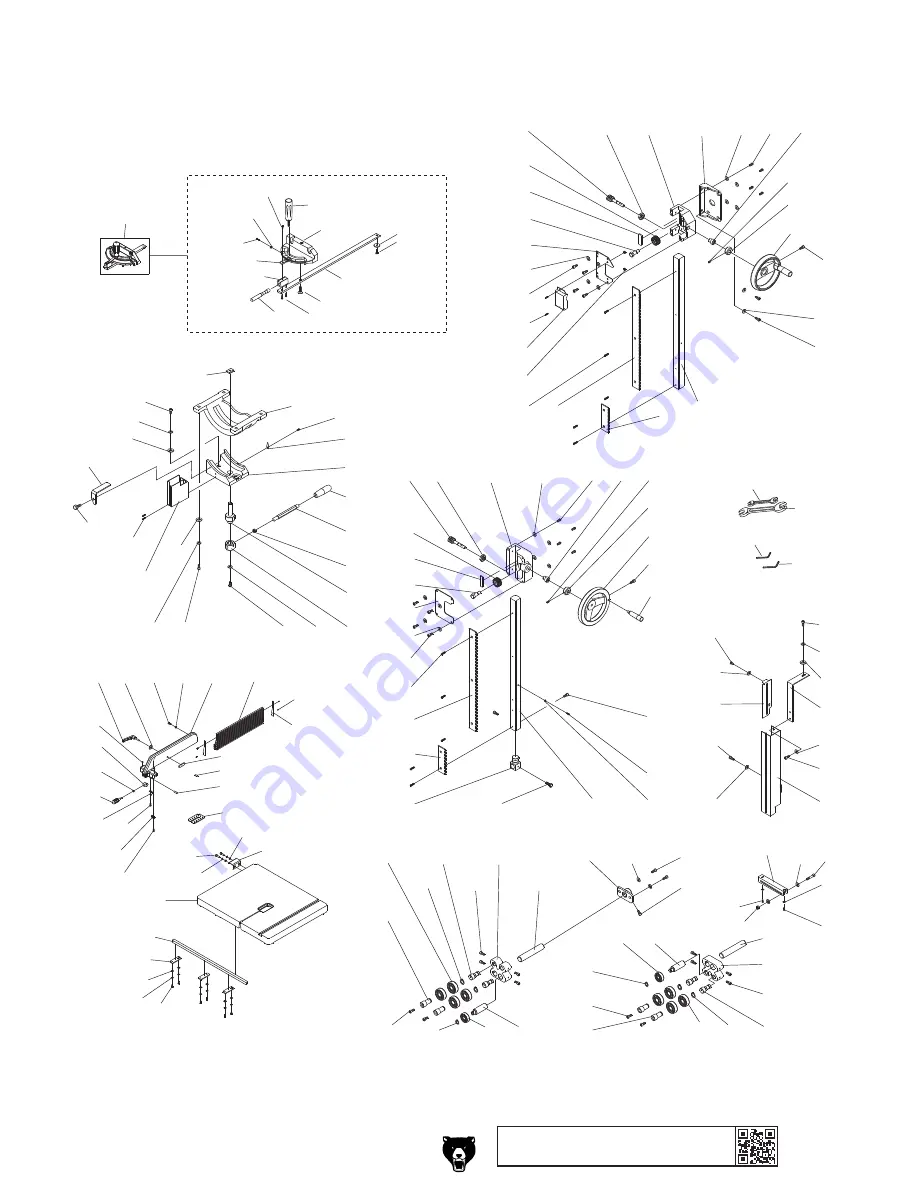 Grizzly G0636X Owner'S Manual Download Page 63