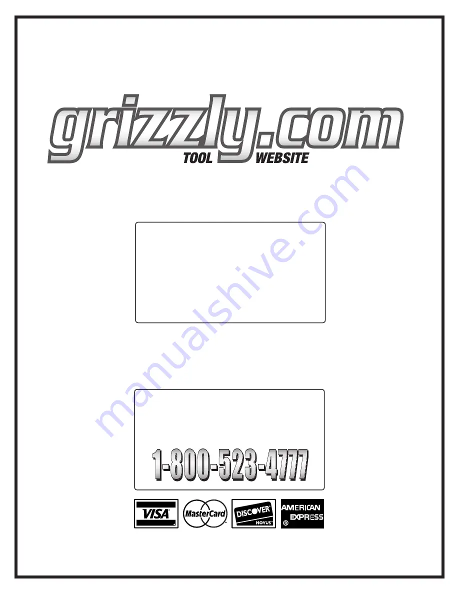 Grizzly G0643 Owner'S Manual Download Page 52