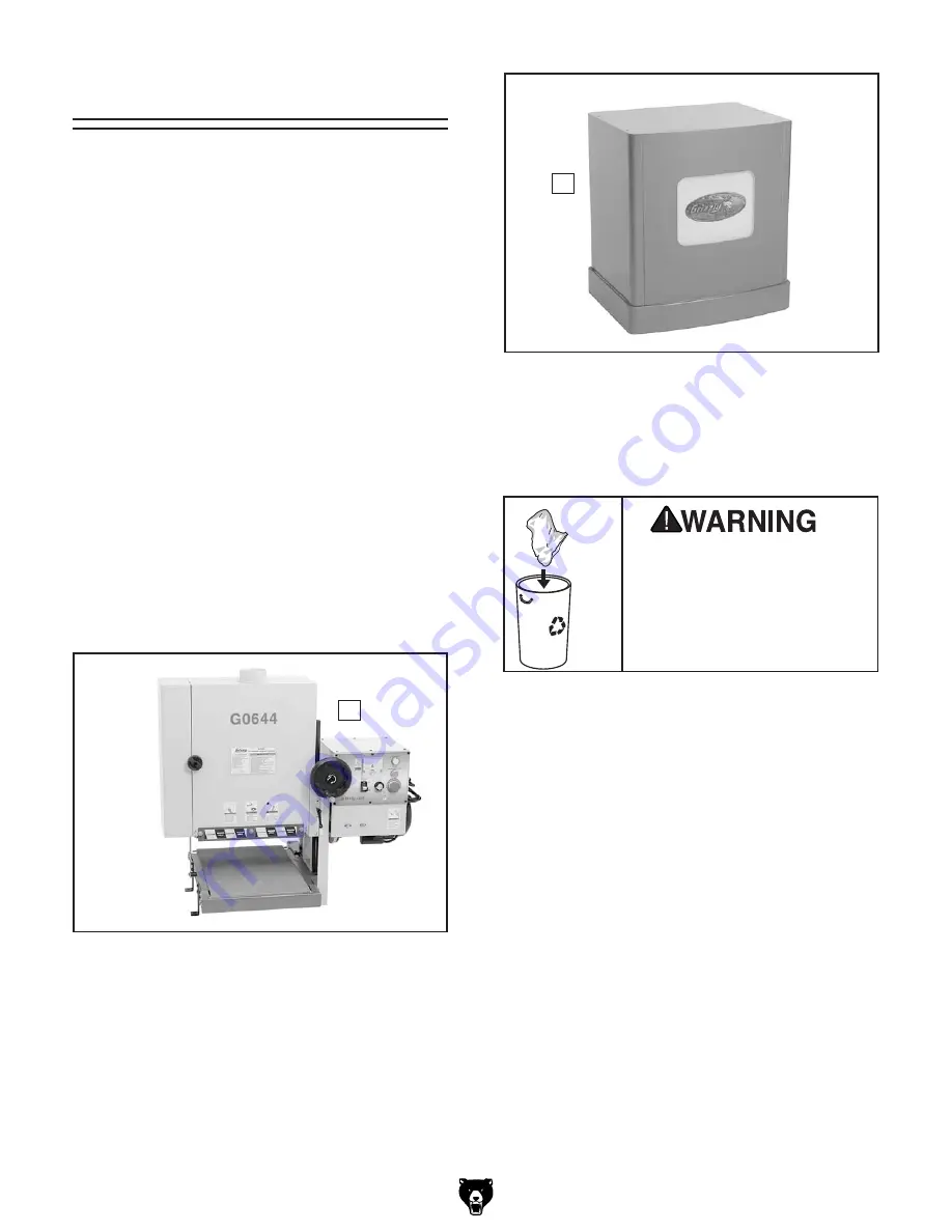 Grizzly G0644 Owner'S Manual Download Page 14