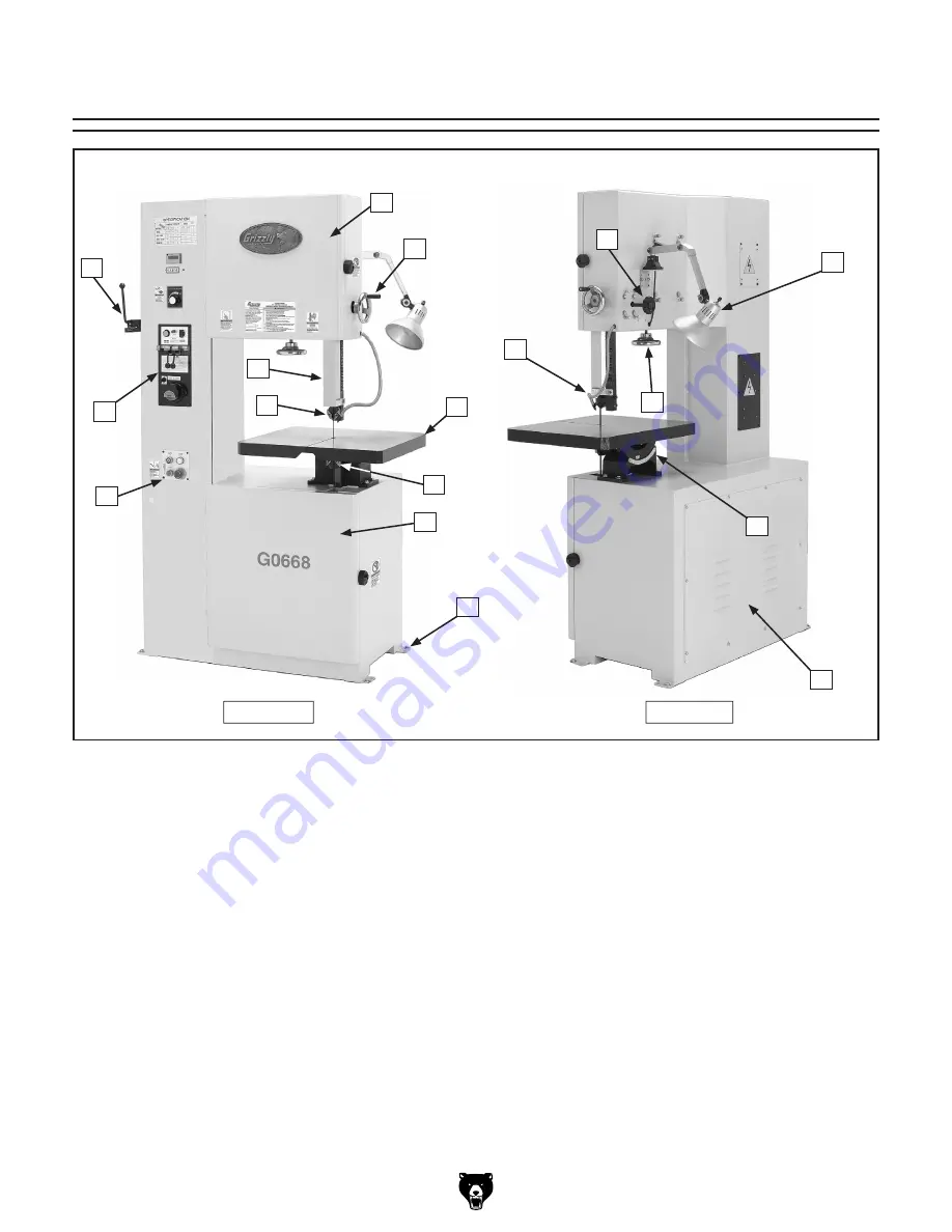 Grizzly G0668 Owner'S Manual Download Page 7