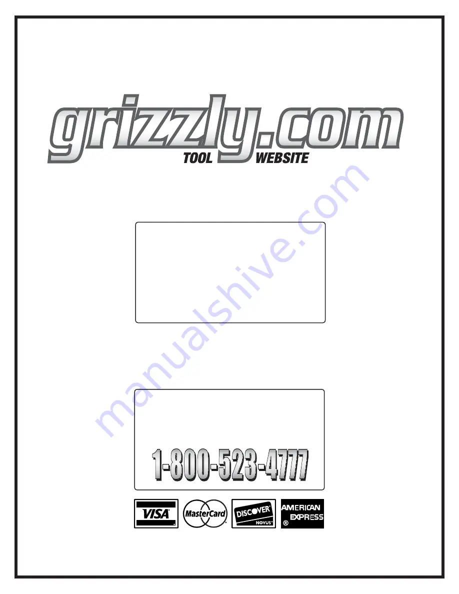 Grizzly G0674 Owner'S Manual Download Page 80