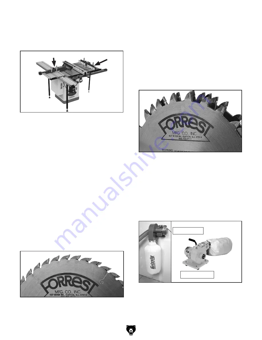 Grizzly G0690 Owner'S Manual Download Page 61