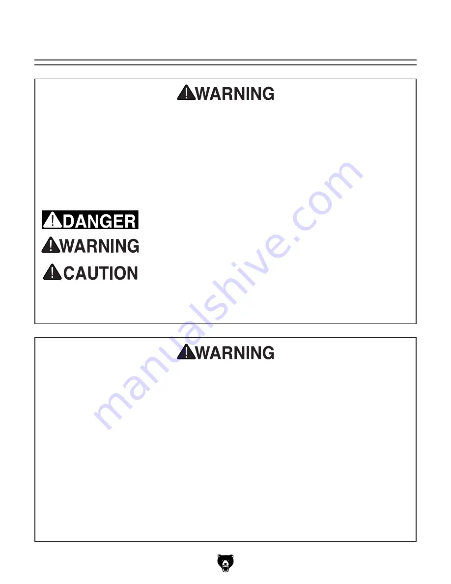 Grizzly G0719 Owner'S Manual Download Page 8