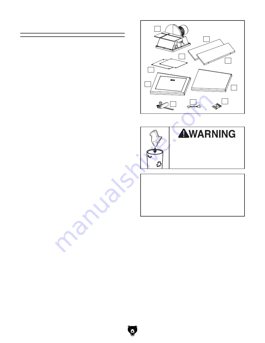 Grizzly G0719 Owner'S Manual Download Page 14