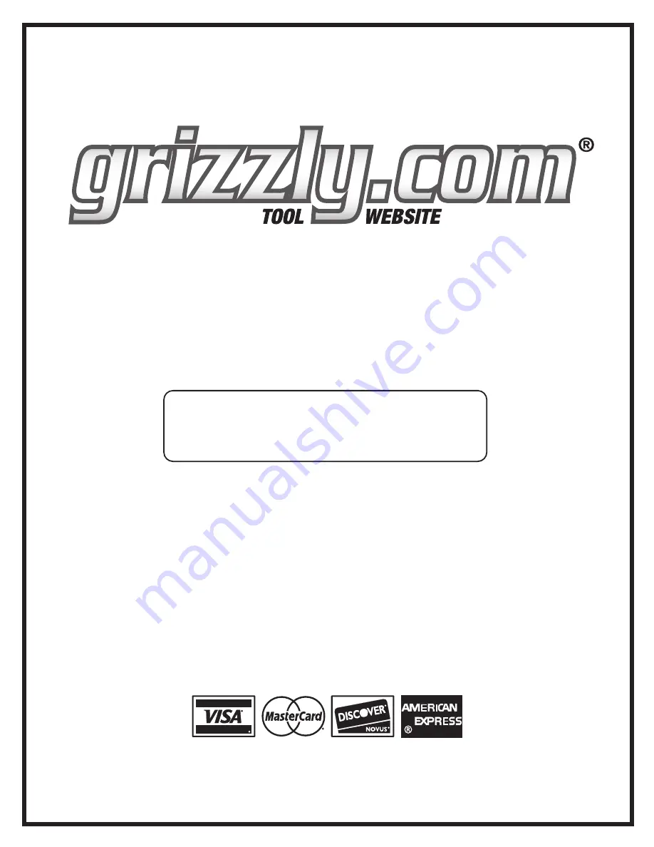 Grizzly G0719 Скачать руководство пользователя страница 36