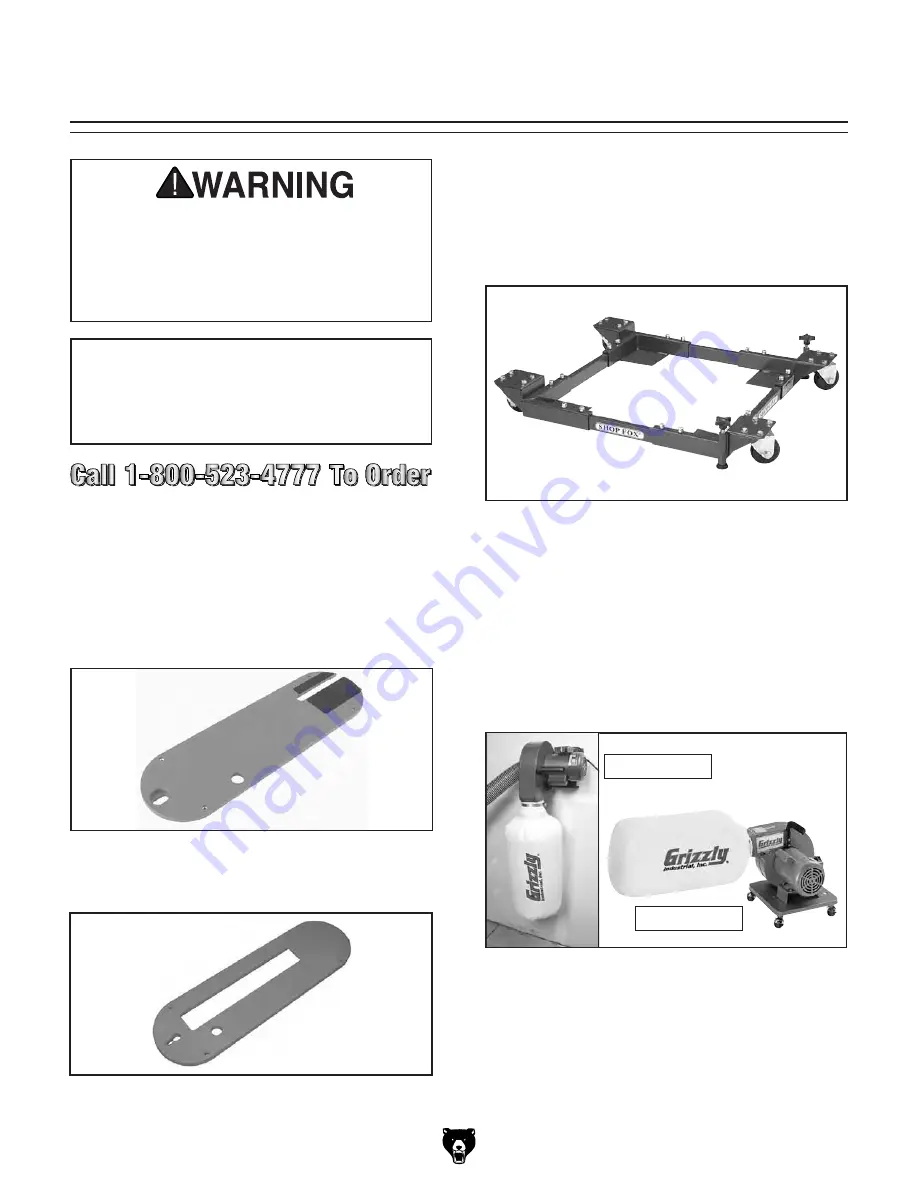 Grizzly G0732 Скачать руководство пользователя страница 61