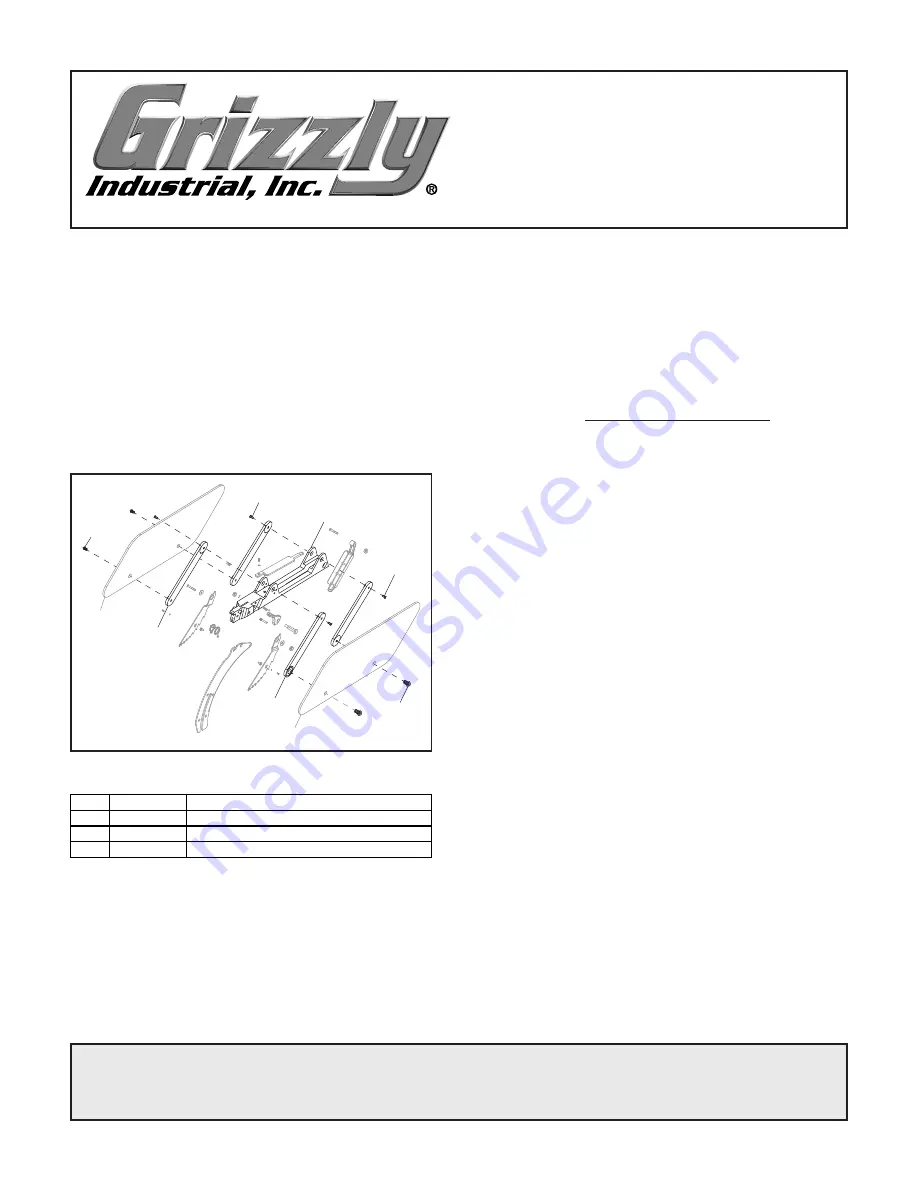 Grizzly G0771Z Manual Download Page 1