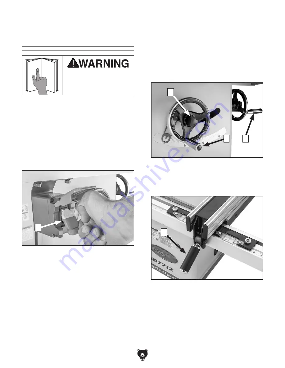 Grizzly G0771Z Manual Download Page 7