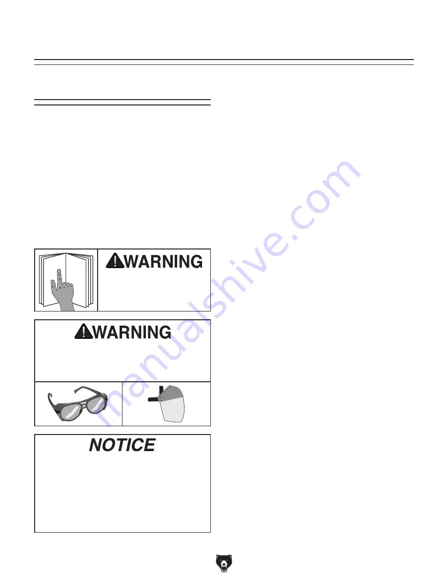 Grizzly G0783 Owner'S Manual Download Page 20