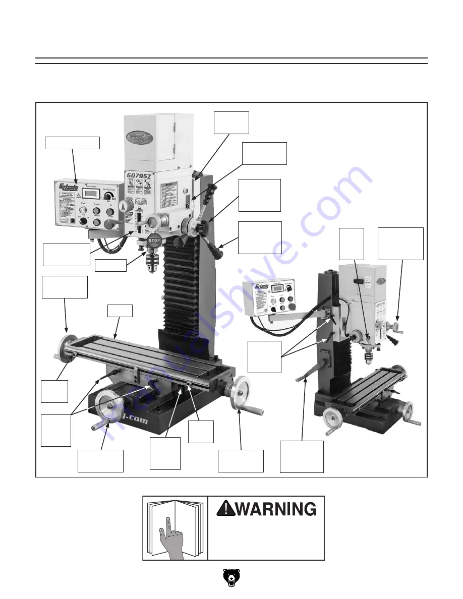 Grizzly G0795Z Скачать руководство пользователя страница 5