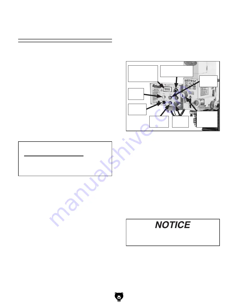 Grizzly G0795Z Owner'S Manual Download Page 27