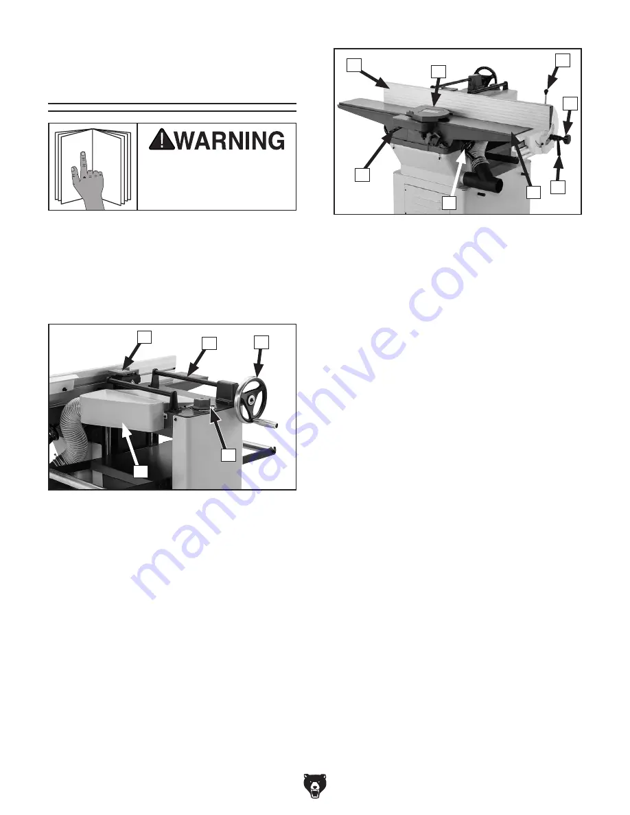 Grizzly G0809 Owner'S Manual Download Page 6