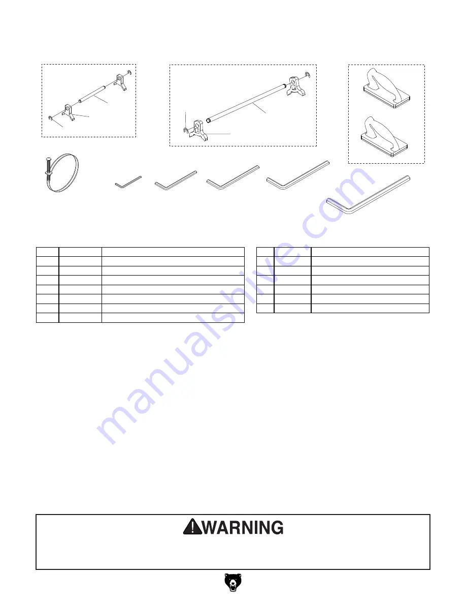 Grizzly G0809 Owner'S Manual Download Page 67