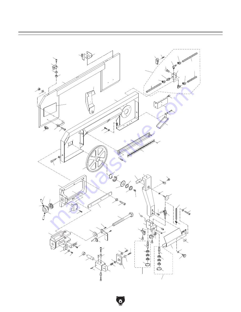 Grizzly G0812 Owner'S Manual Download Page 72