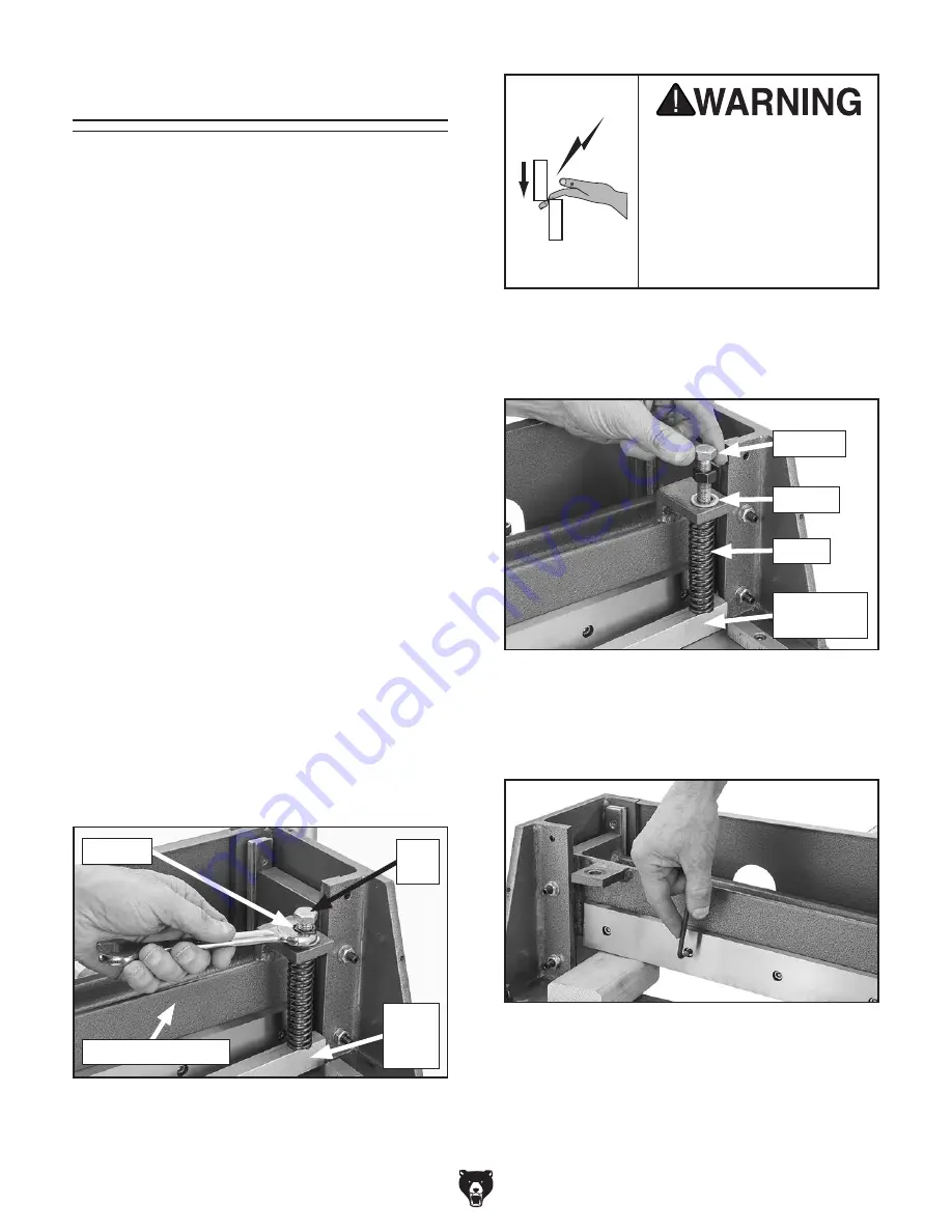 Grizzly G0828 Owner'S Manual Download Page 27