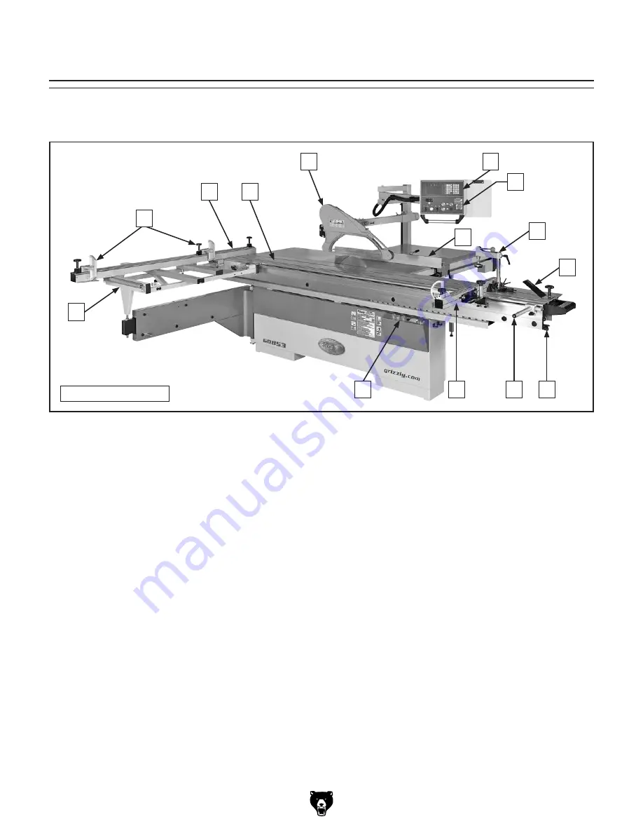 Grizzly G0853 Owner'S Manual Download Page 6