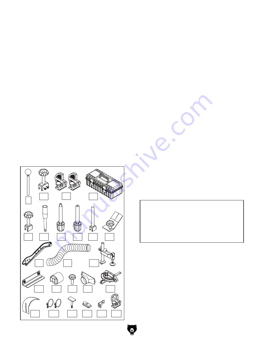 Grizzly G0853 Owner'S Manual Download Page 26